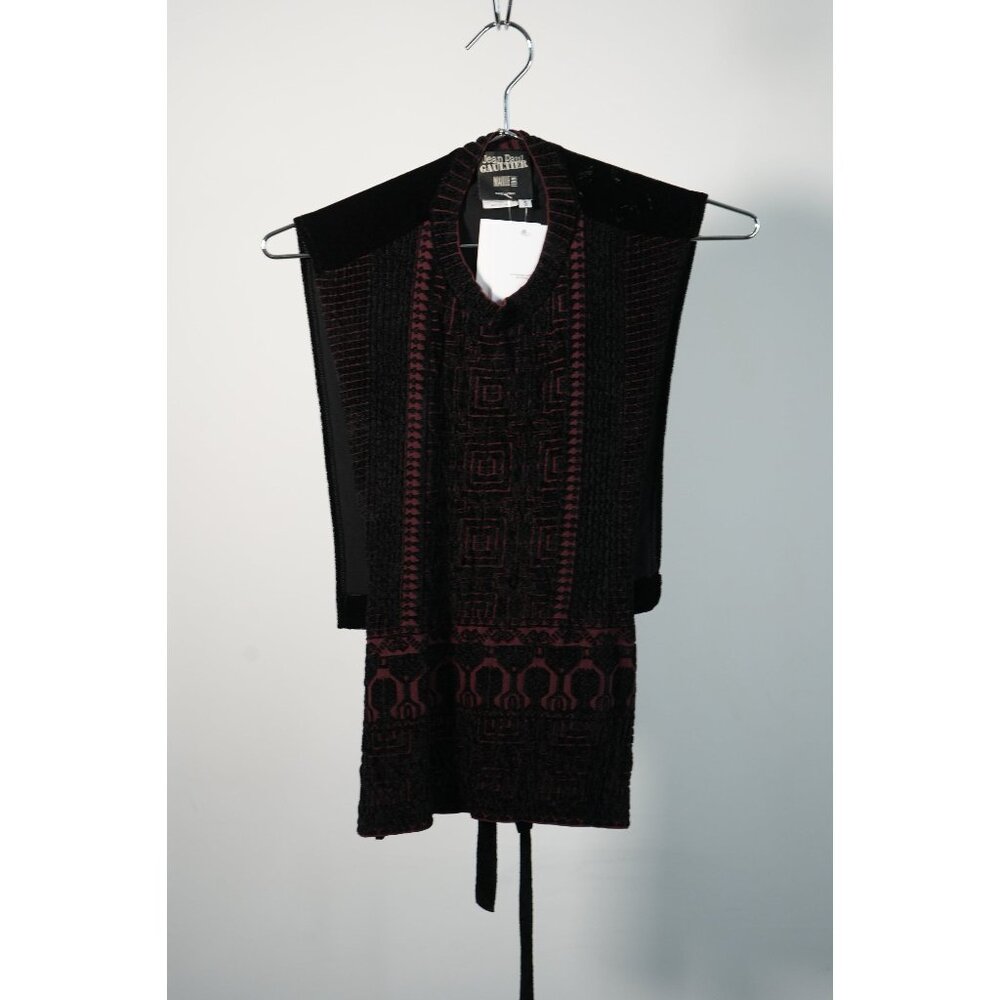 Jean Paul Gaultier Velvet Blouse / Top